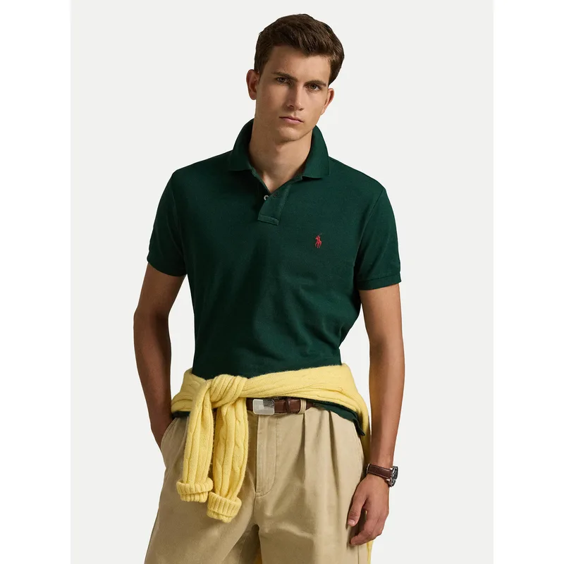 Polo Ralph Lauren Polo Core Replen 710782592 Πράσινο Custom Slim Fit