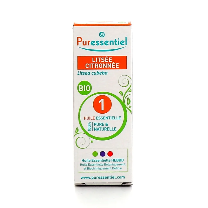 Puressentiel Organic Citronella Litsea Essential Oil 10ML