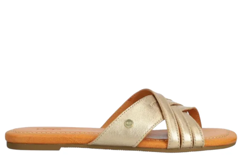 Mules Ugg Kenleigh Slide 1142712-GLDM Γυναικείο