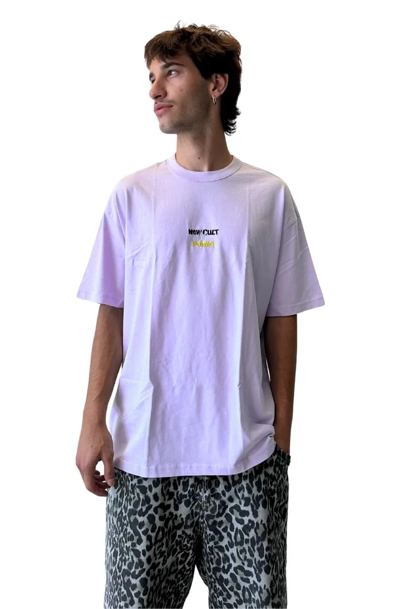 NEW CULT X PERMA Limited T SHIRT - PURPLE-NCPERMA1000-PURPLE