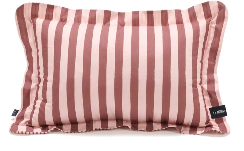 Μεγάλο Παιδικό Μαξιλάρι Stripes Ροζ