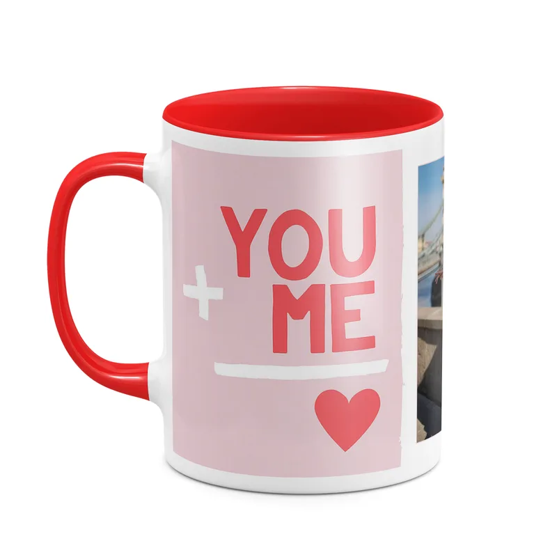 You + Me Together - Κούπα - Κόκκινο - Απλή