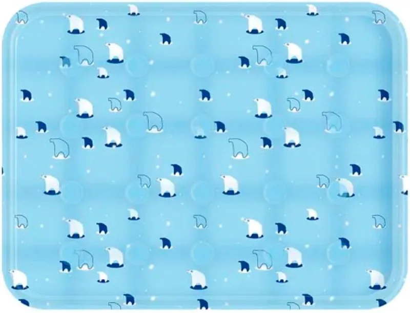 ΧΑΛΑΚΙ ΔΡΟΣΙΑΣ VALUE IMPORTS ECO COOL MAT ΜΠΛΕ ΤΥΧΑΙΟ ΣΧΕΔΙΟ (60X50CM)