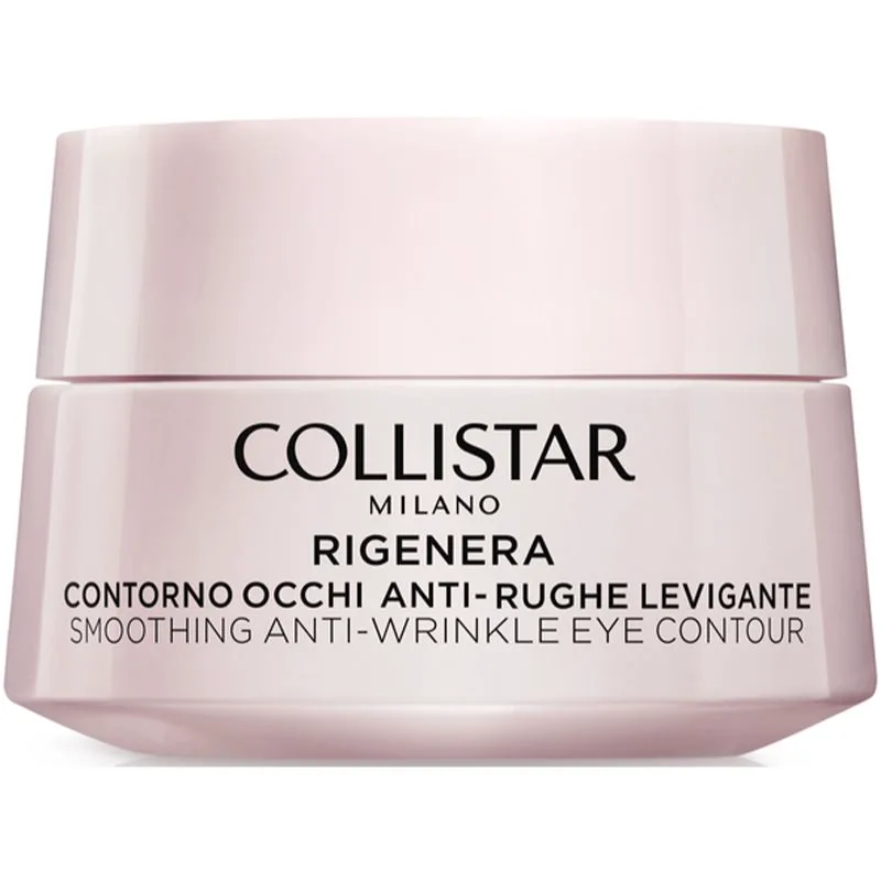 Collistar Rigenera Smoothing Anti-Wrinkle Eye Contour αντιρυτιδική κρέμα ματιών μέρα και βράδυ 15 ml