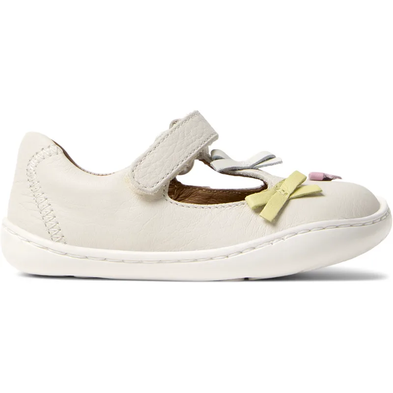 CAMPER Twins - Smart casual παπουτσια Για Firstwalkers - Λευκό, Μέγεθος 24, Smooth leather