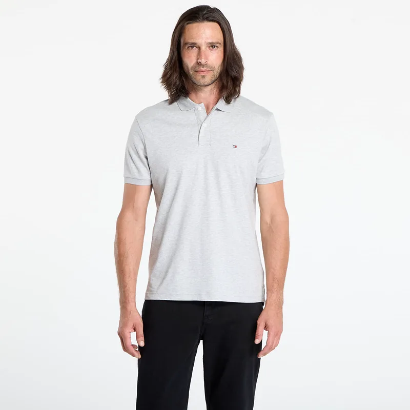 T-shirt Tommy Hilfiger Liquid Cotton Reg Se Polo Grey XL