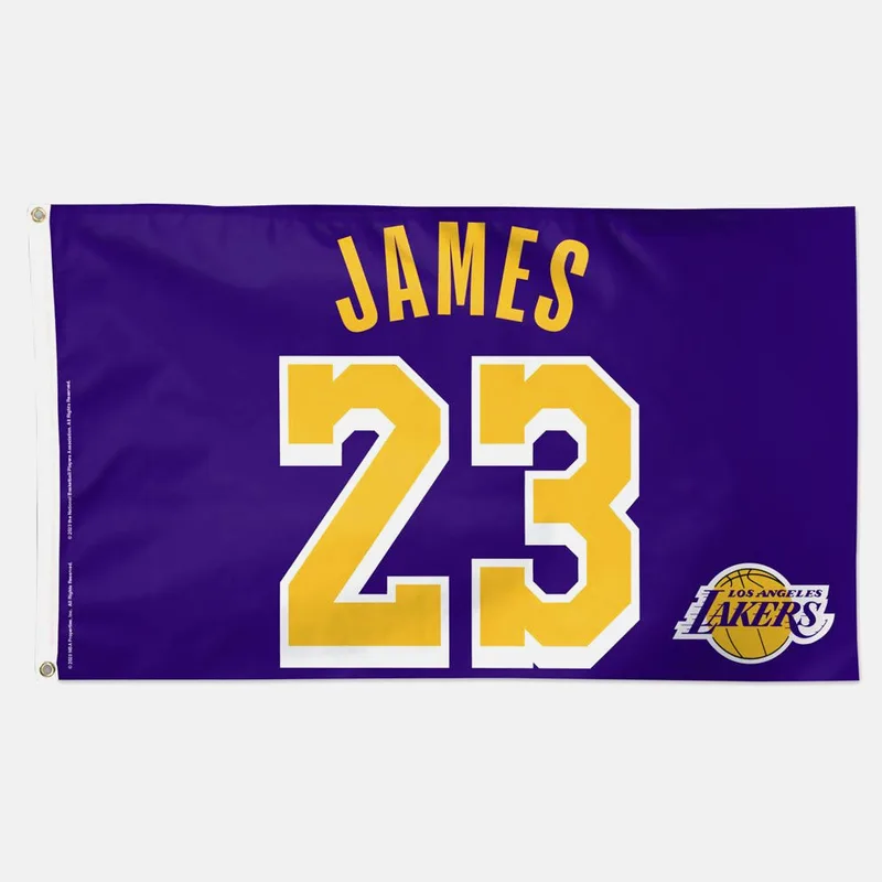 Wincraft Nba Flg 3X5 Dlx James/Lakers (9000179218_76370)