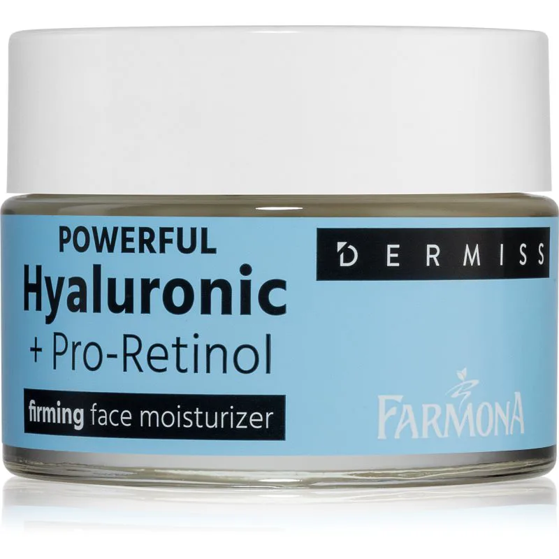 Farmona Dermiss Powerful Hyaluronic + Pro-Retinol συσφικτική κρέμα προσώπου 50 μλ