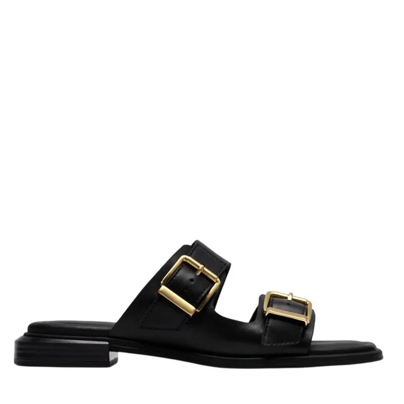 CLARKS Ariany Bay Mule 37-41 - ΜΑΥΡΟ