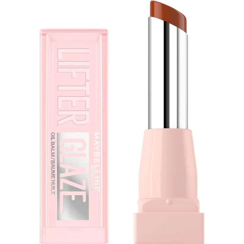 Maybelline Lifter Glaze Lip Oil Balm Ενυδατικό Lip Balm για Απαλά & Γεμάτα Χείλη με Εκχύλισμα από Κεράσι 1 Τεμάχιο - 009 Latte Crush