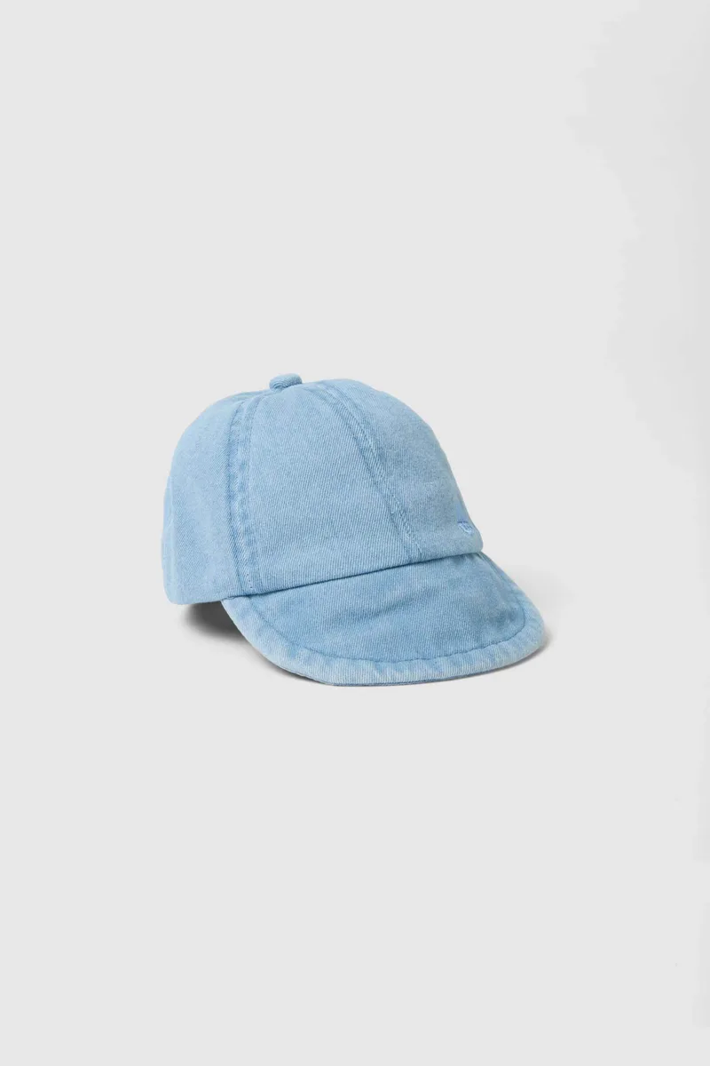 OVS βρεφικό καπέλο με κέντημα - 002616731 Denim Blue