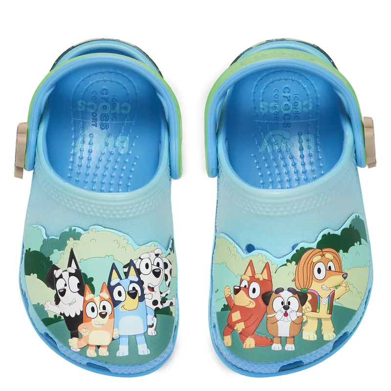 Παντόφλες Crocs Bluey Multi Cls Clg T 212369 Έγχρωμο