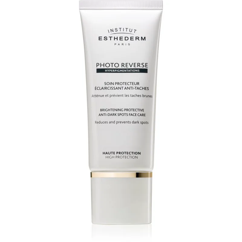 Institut Esthederm Photo Reverse Brightening Protective Anti-Dark Spots Face Care λαμπρυντική προστατευτική φροντίδα κατά των χρωστικών κηλίδων πολύ μ