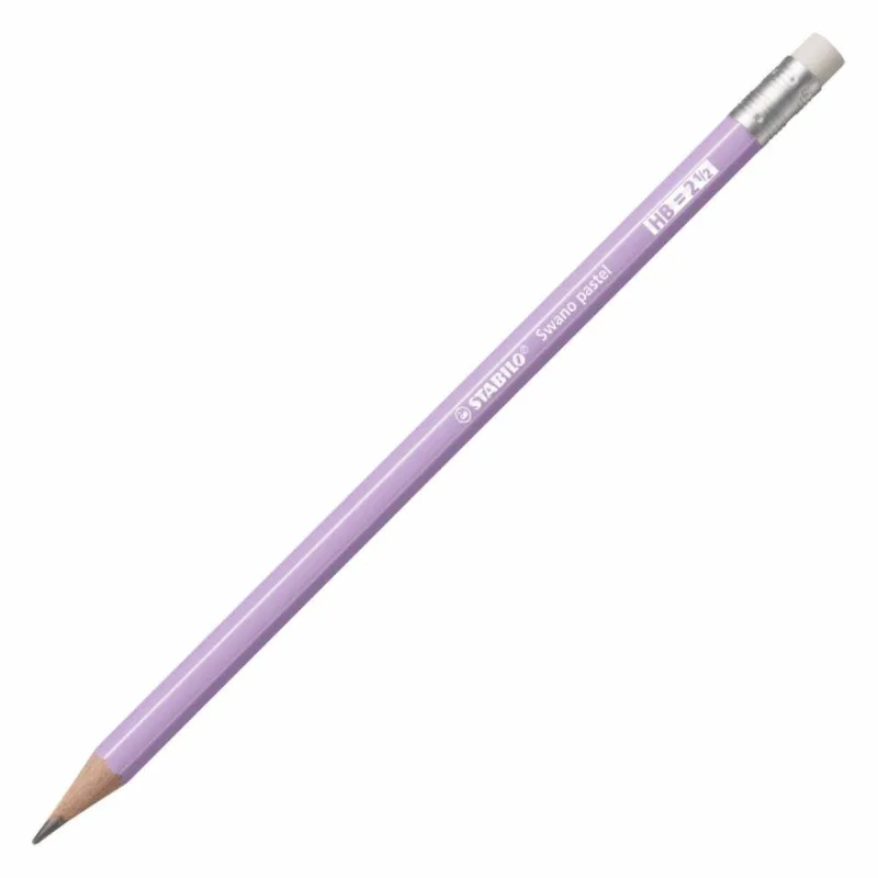 Μολύβι Stabilo Pastel Lilac με γόμα 4908/03