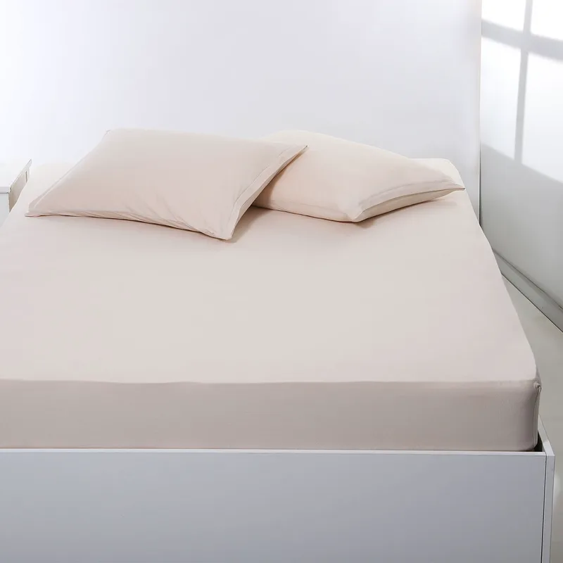 Σεντόνι Μονό Με Λάστιχο (100x200+35) Silk Fashion Jersey L.Beige