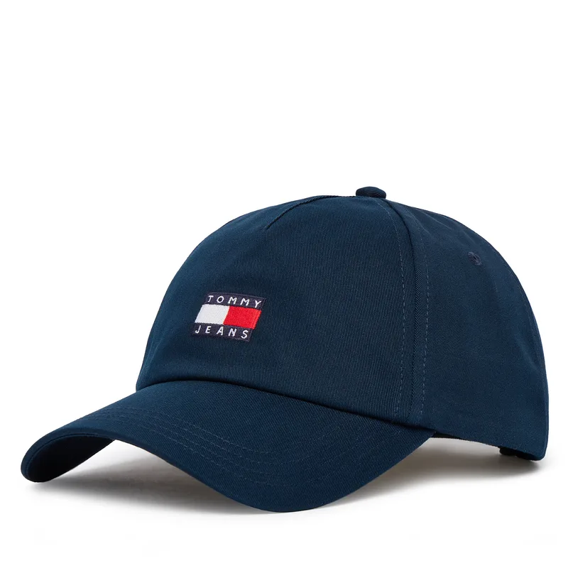 Καπέλο Jockey Tommy Jeans Heritage AM0AM12933 Σκούρο μπλε