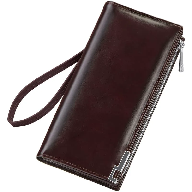 Δερμάτινο Ανδρικό πορτοφόλι William Polo 221616 brown