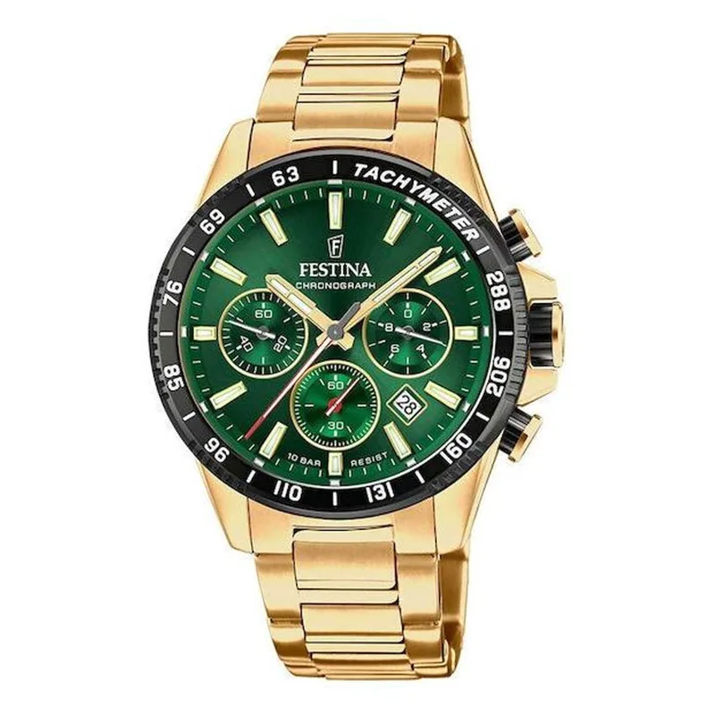 FESTINA Χρυσό Stainless Steel Bracelet F20634-4