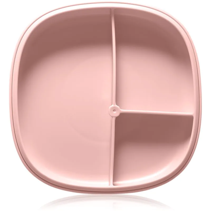 B.Box 2in1 Suction Plate πιάτο με βεντούζα Blush 1 τμχ