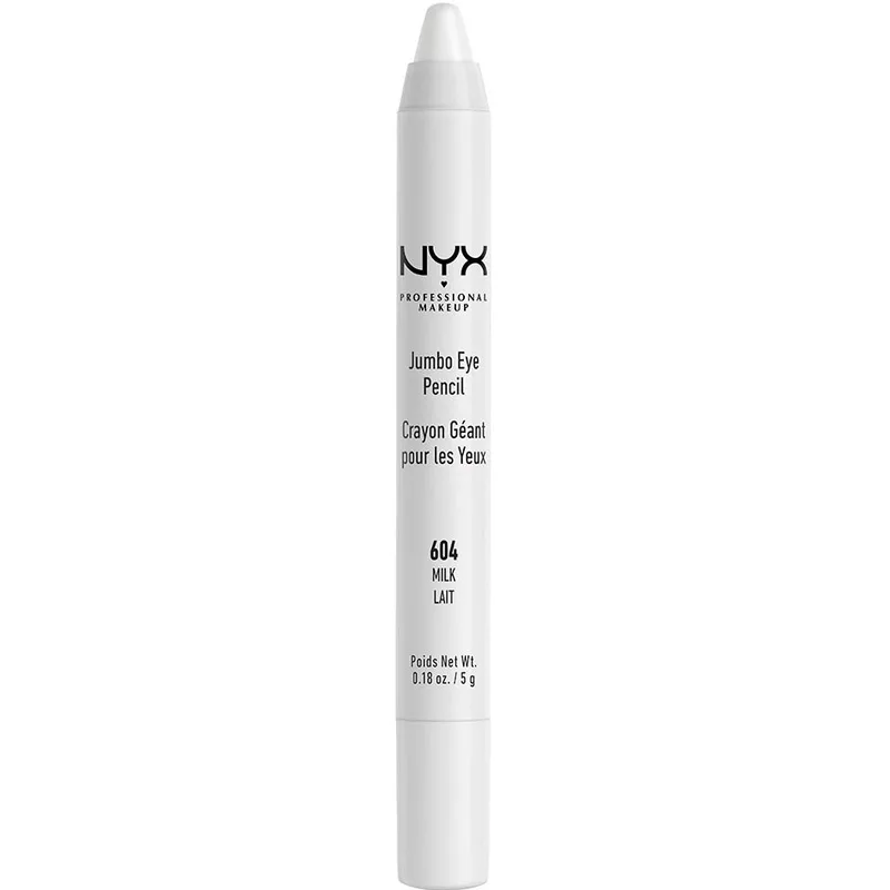 Nyx Professional Makeup Jumbo Eye Pencil Λαμπερό Eyeliner που Μπορεί να Χρησιμοποιηθεί & σαν Σκιά Ματιών 5gr - Milk
