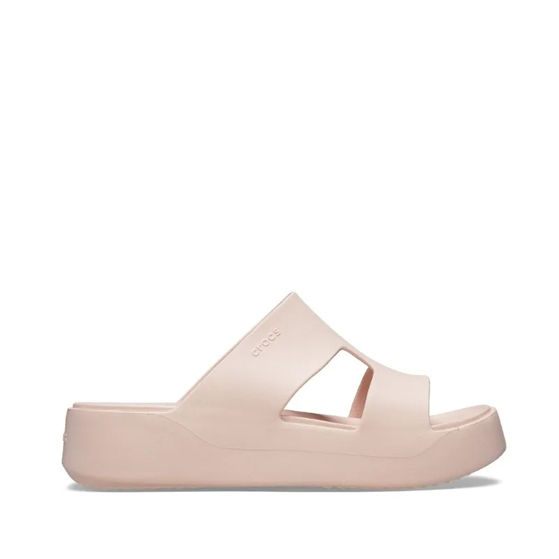 Crocs Getaway Platform H-Strap 209409-6UR Πέδιλα Nude