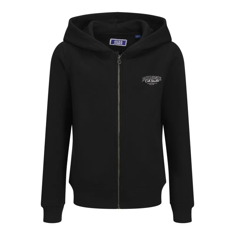 Ζακέτα φούτερ αγόρι Jack & Jones-12279586-Black
