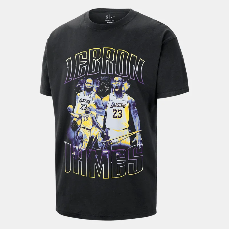 Nike Los Angeles Lakers Courtside Ανδρικό T-Shirt (9000253128_1469)