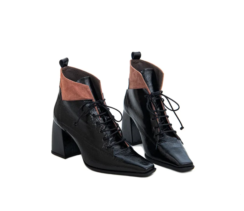 Δερμάτινα Μποτάκια Ankle Boots Art 3fw89