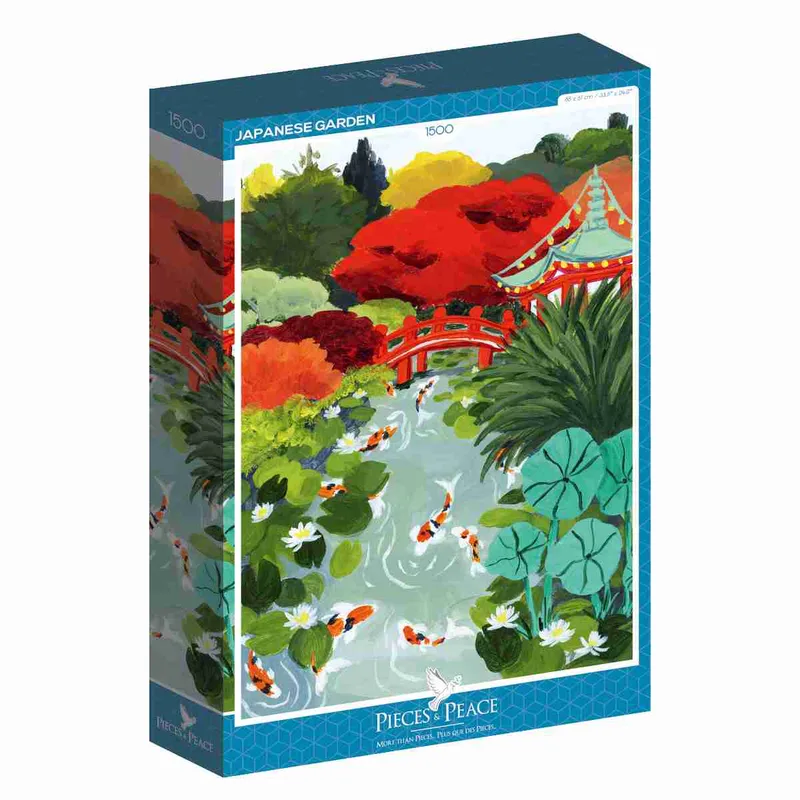Pieces-and-Peace-0028-Japanese Garden - Puzzle 1500 pieces