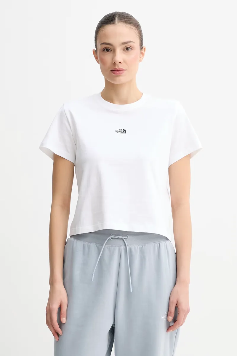 The North Face t-shirt Γυναικείο βαμβακερό ESSENTIAL