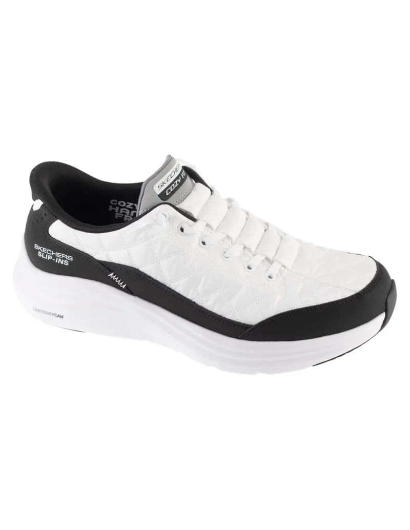 Skechers SlipIns Contour Foam Cozy 232619WBK