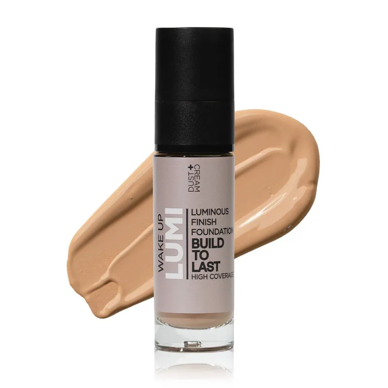 FOUNDATION WAKE UP & LUMI Νο 04 WARM BEIGE 30ML