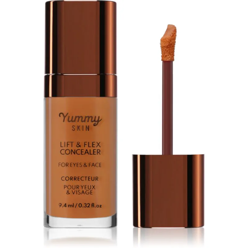 Danessa Myricks Beauty Yummy Skin Lift & Flex Concealer υγρό κονσίλερ με ματ αποτελέσματα απόχρωση 13 - Tan With Warm Undertones 8.4 ml