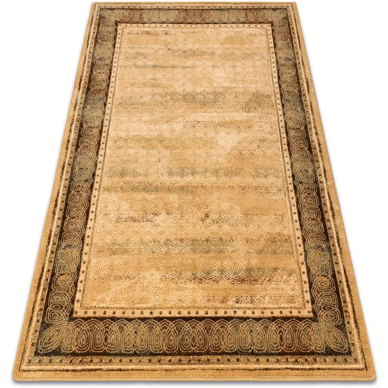 Χαλιά Rugsx Μαλλί χαλί OMEGA LAVA μέλι 100x150 cm