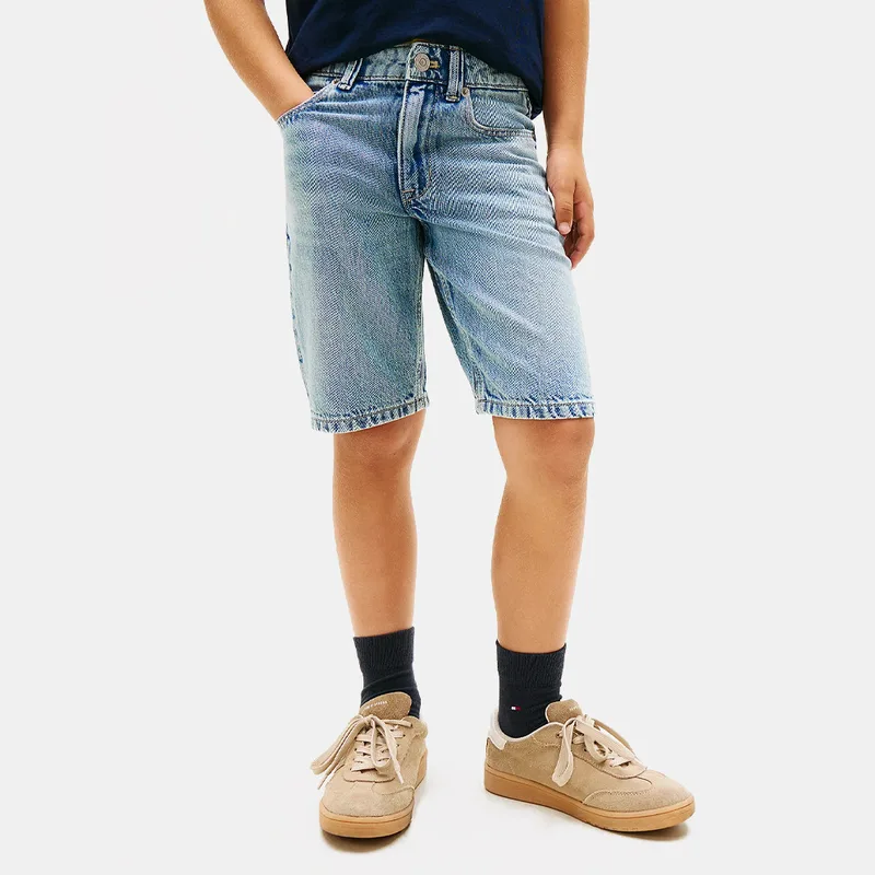 Tommy Jeans Straight Παιδική Τζιν Βερμούδα (9000271075_67187)