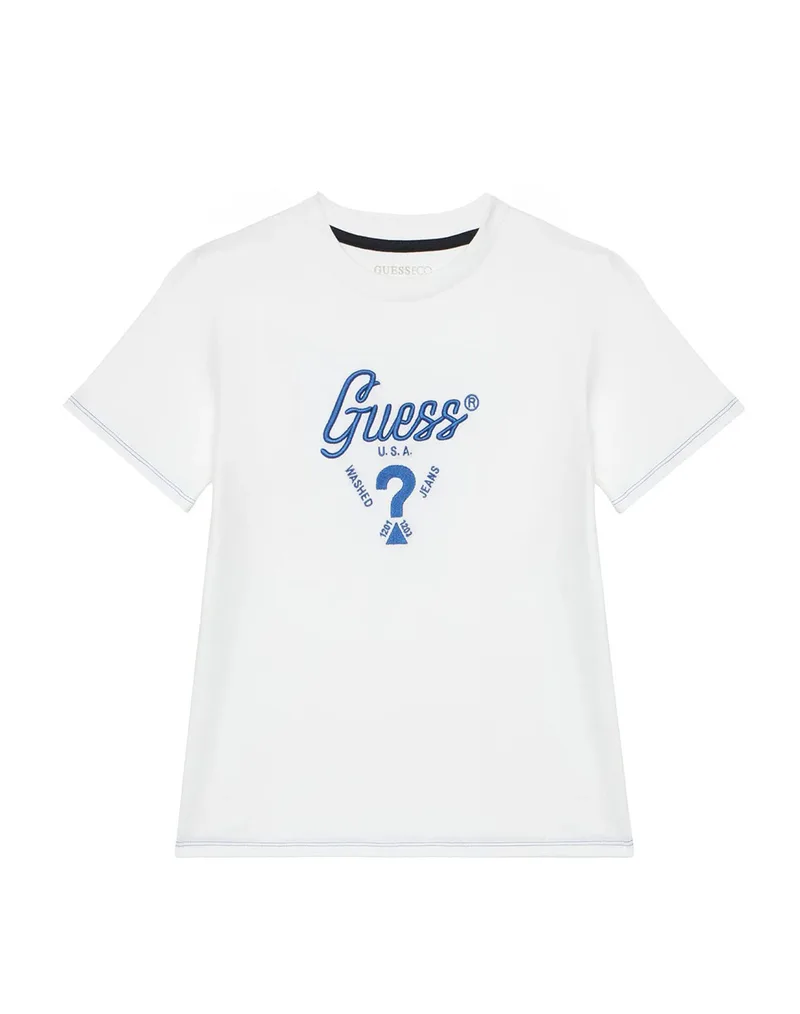 GUESS SS OVERSIZE T-SHIRT ΜΠΛΟΥΖΑ ΠΑΙΔΙΚΟ BOY L6GI06K8HM4-G011 White