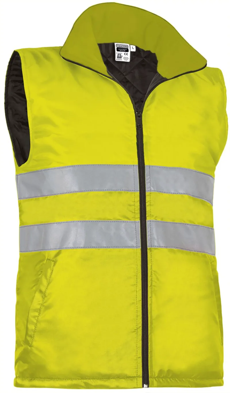 Hi-Vis Vest HIGHWAY Valento CHVAHIGAF Fluo Yellow