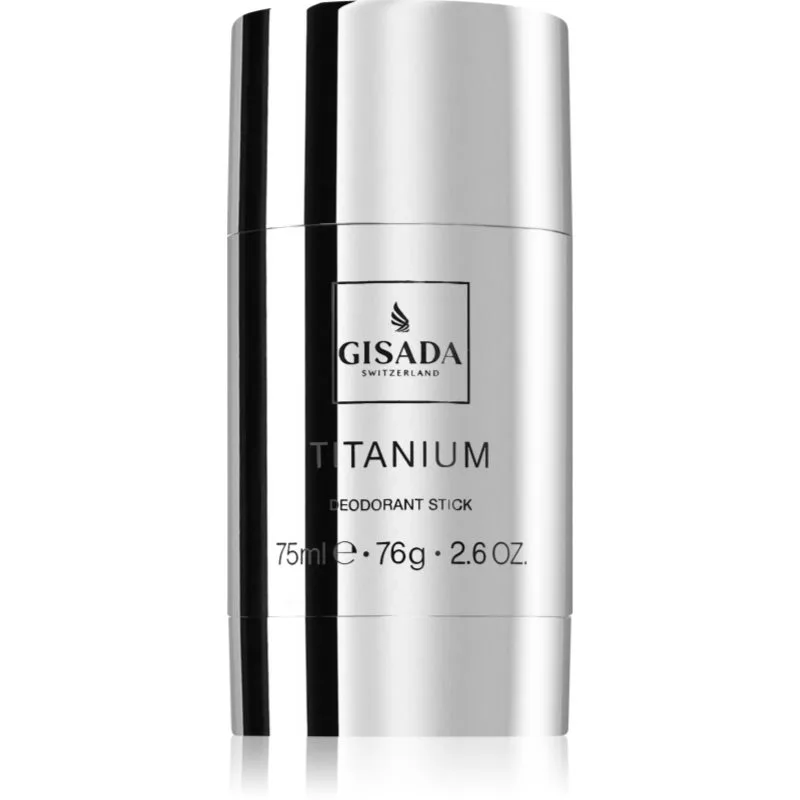 Gisada Titanium στερεό αποσμητικό για άντρες 75 ml