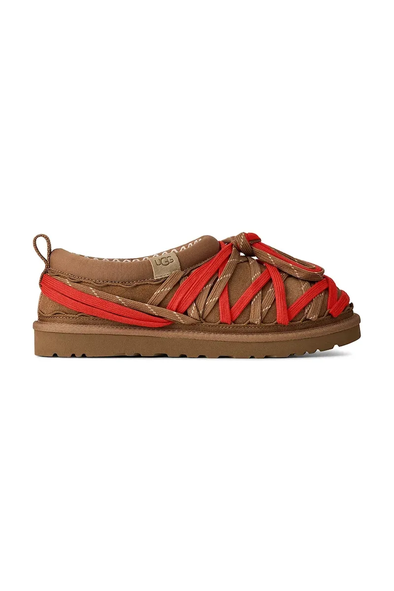 Παντόφλες σουέτ UGG M Tasman Lace
