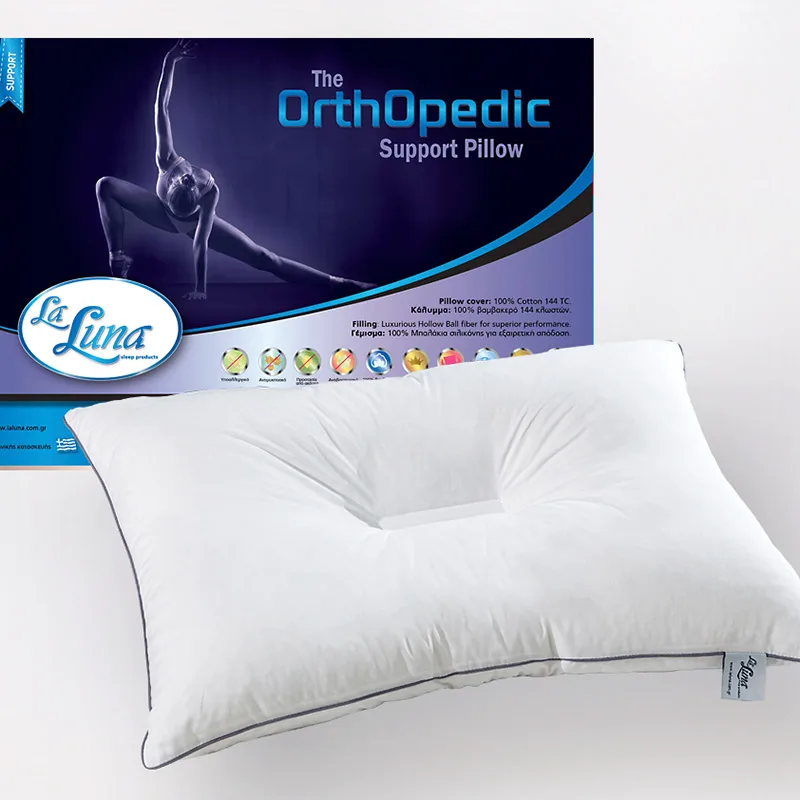 Μαξιλάρι Ύπνου 50X70 La Luna The Orthopedic Μέτριο/Σκληρό Λευκό (50x70)