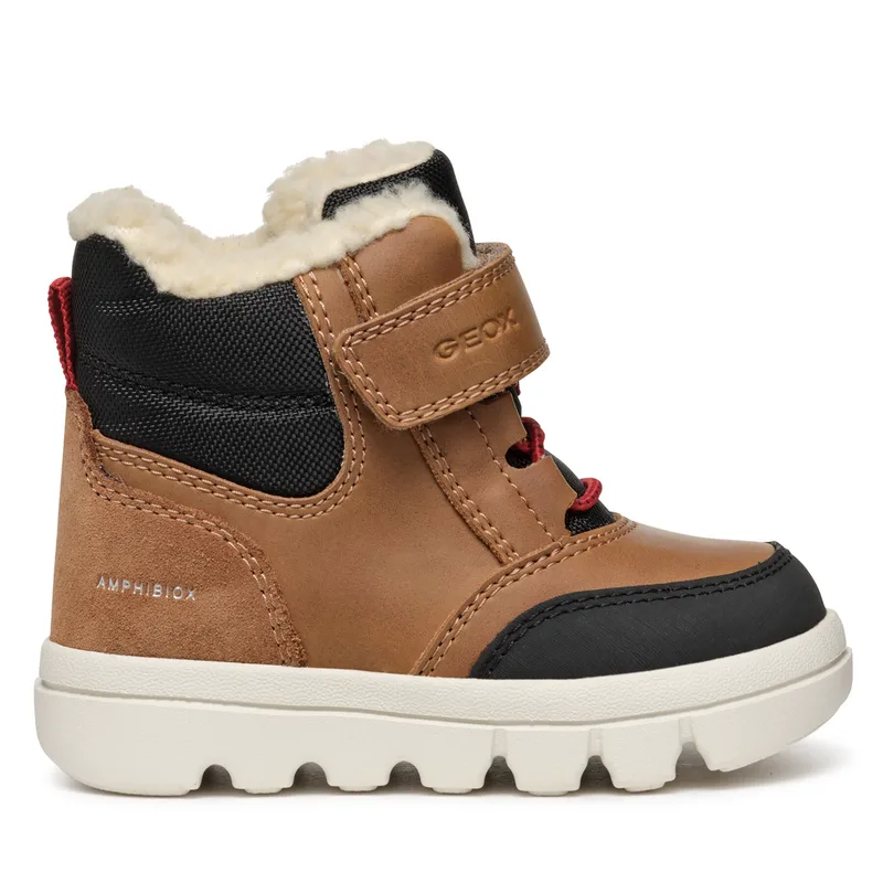 Μπότες Geox B Willaboom Boy B Ab B365BC 0ME22 C6777 M Καφέ