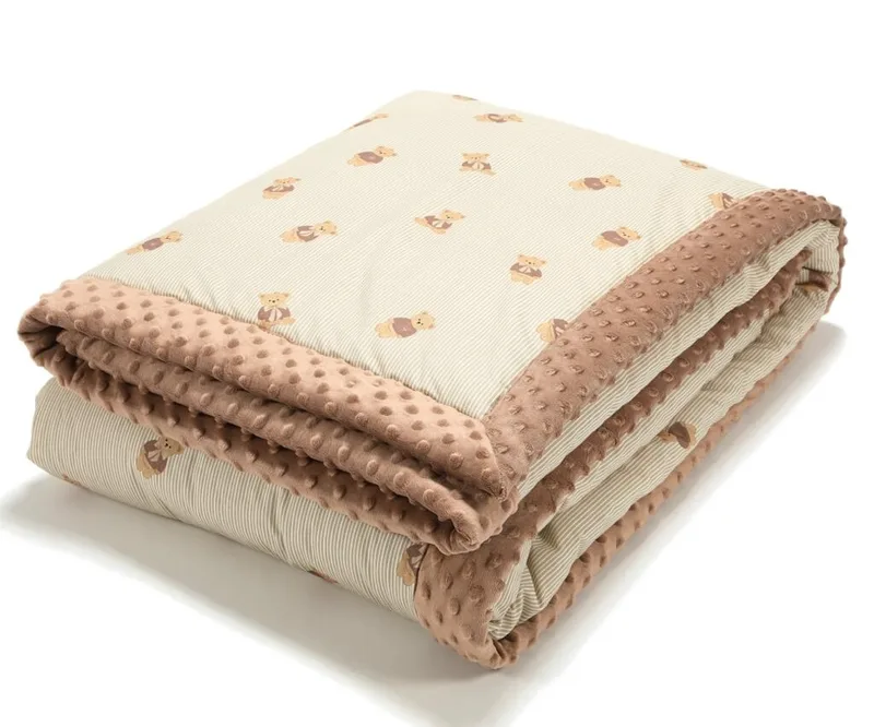 Κουβέρτα La Millou (XL) Baby Bear Mocca 140X200