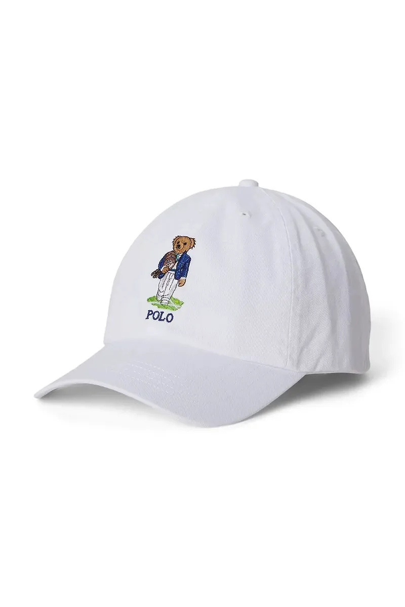 Polo Ralph Lauren Καπέλο με γείσο παιδικό βαμβακερό