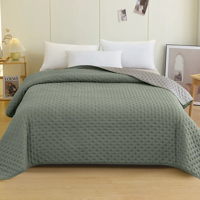 Κουβερλί Υπέρδιπλο 220x240 Melinen Renzo Aqua Grey 220x240
