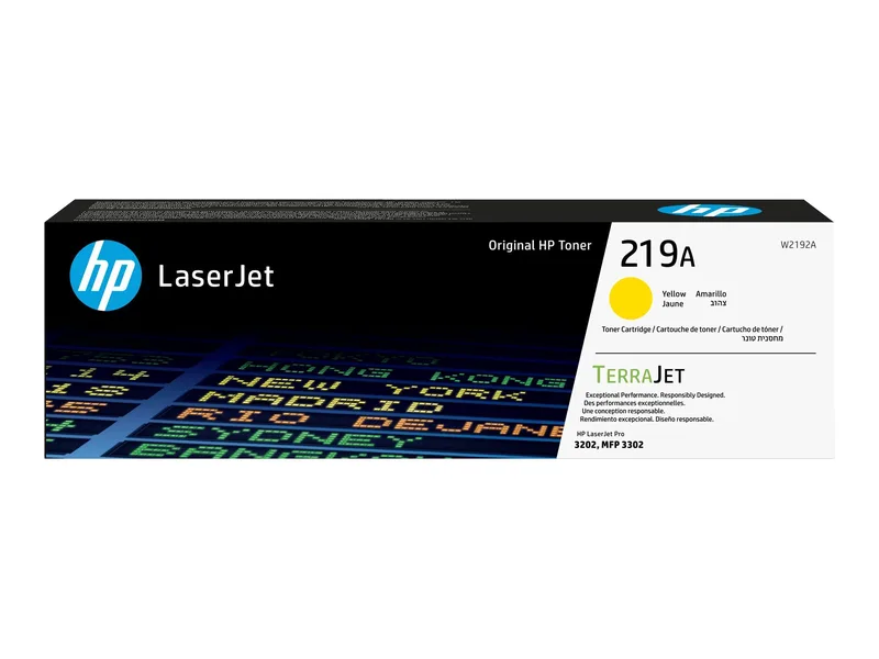 HP 219A Κίτρινο LaserJet Tonerpatrone