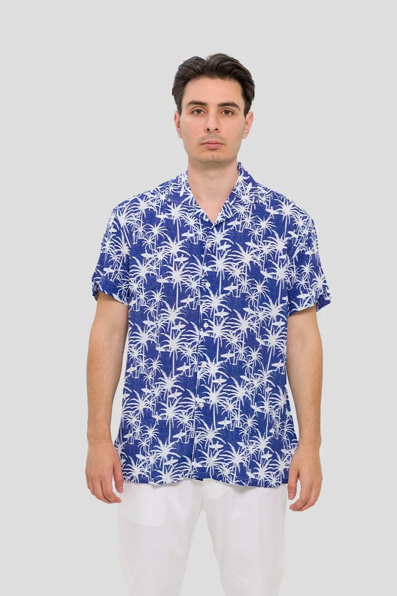 MIRCAM Ανδρικό Surfer's Shirt In Blue