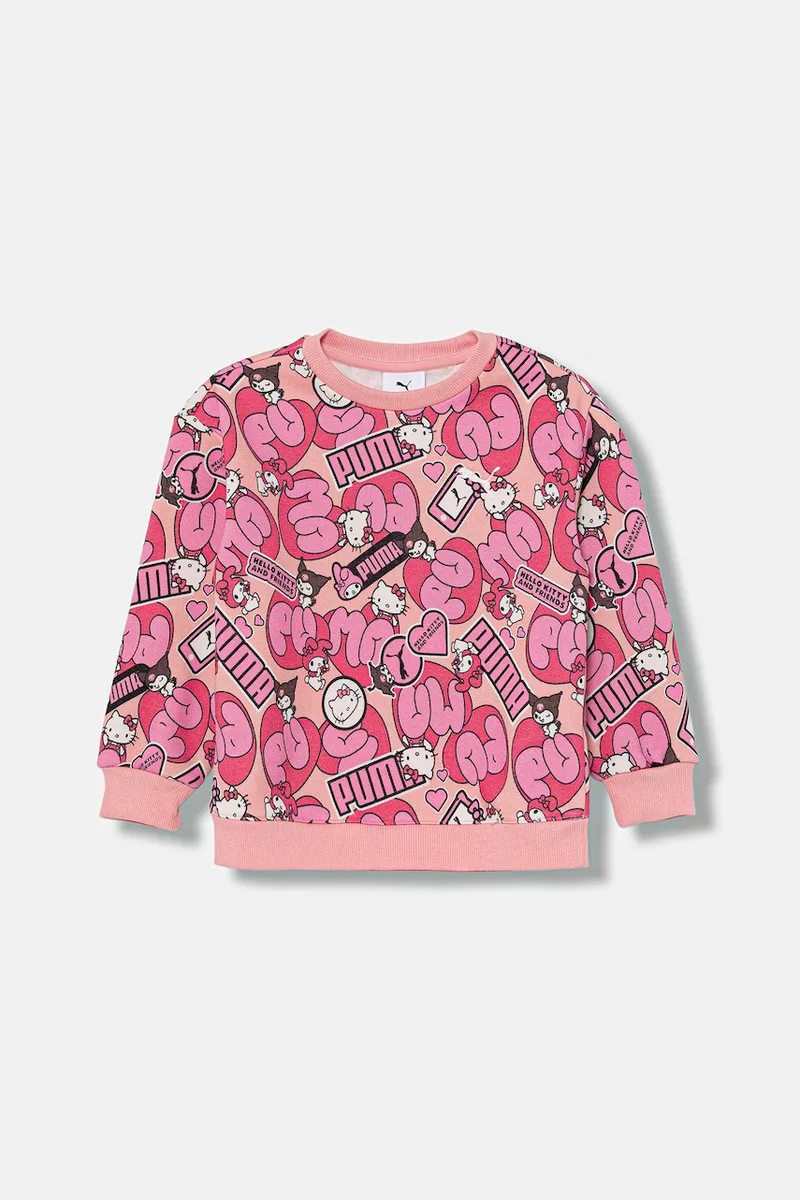 Παιδική μπλούζα Puma PUMA X HELLO KITTY & FRIENDS Relaxed AOP Crew FL