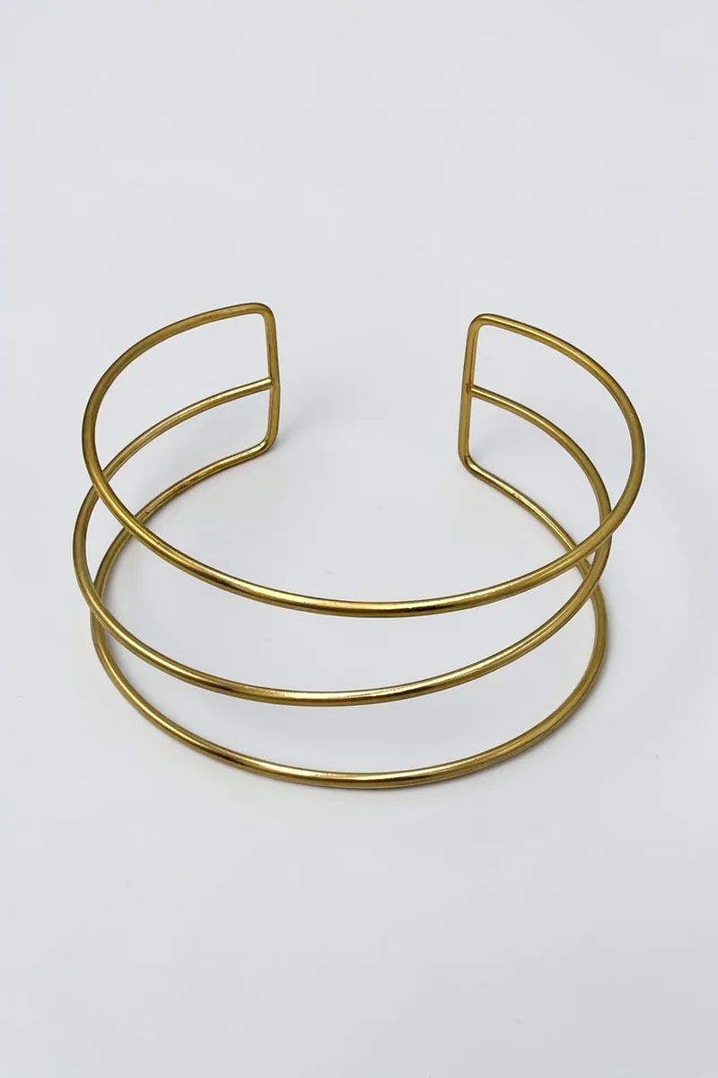 ΒΡΑΧΙΟΛΙ ΑΤΣΑΛΙ ΜΠΡΑΤΣΟΥ ΧΡΥΣΟ ΜΕ ΣΧΕΔΙΟ ΣΠΙΡΑΛ