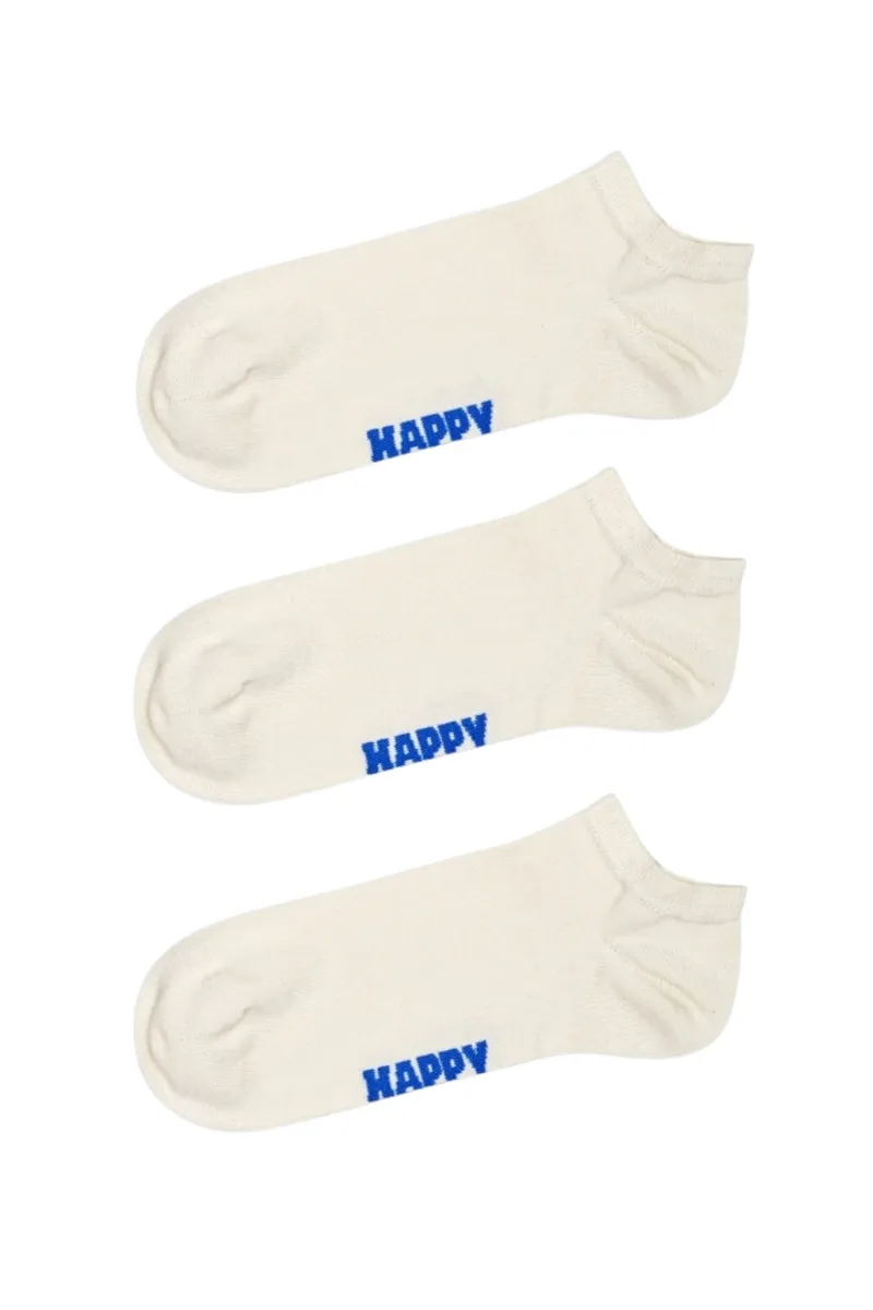 HAPPY SOCKS 3-Pack Solid Low Κάλτσες-P001019-MULTI
