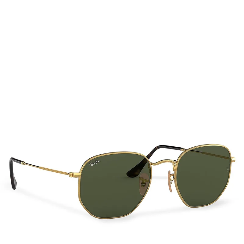 Γυαλιά ηλίου Ray-Ban Hexagonal 0RB3548N 001 Χρυσό